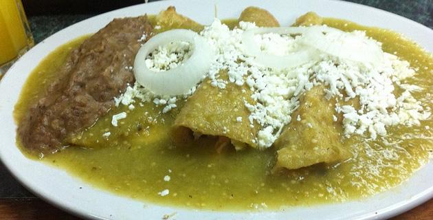 Receta De Enchiladas Verdes La Flor De Lis Mexico Desconocido