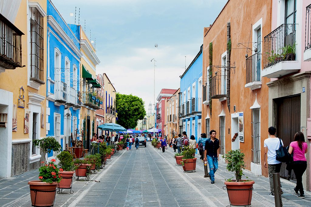 Centro histórico de la ciudad de Puebla - México Desconocido