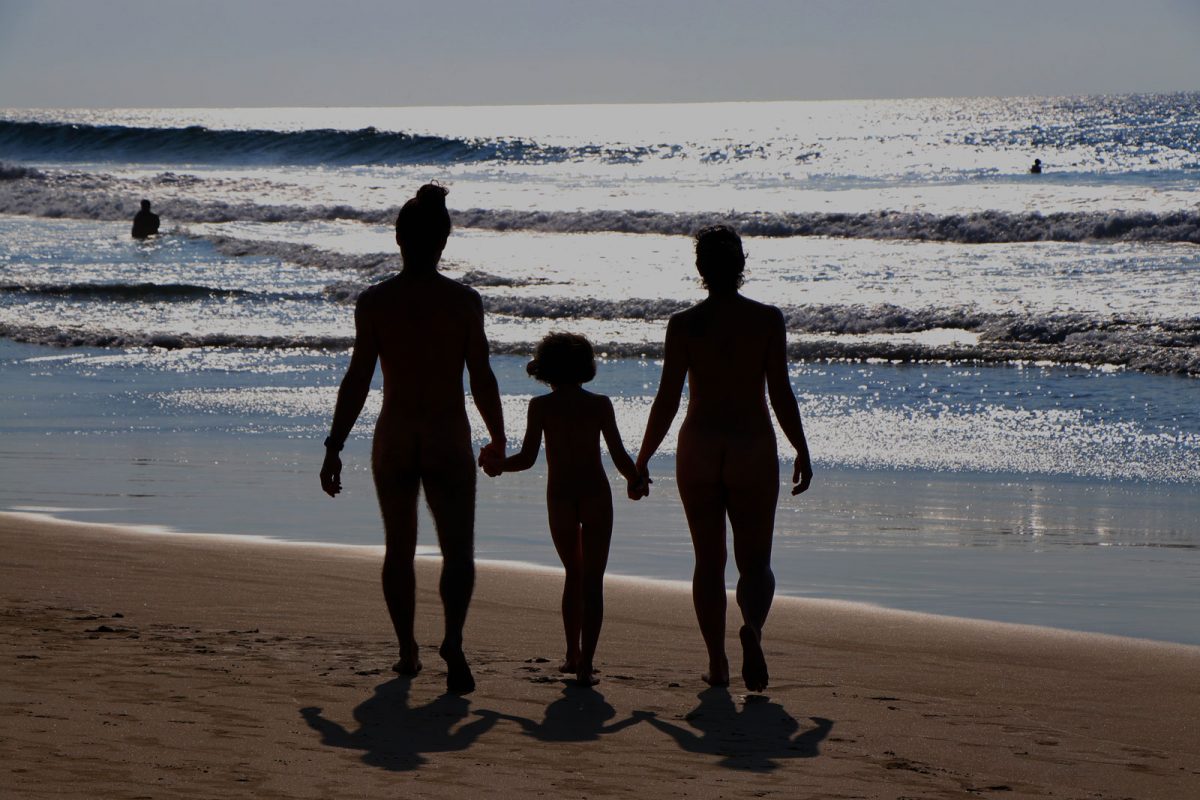 Nudist Family Outing