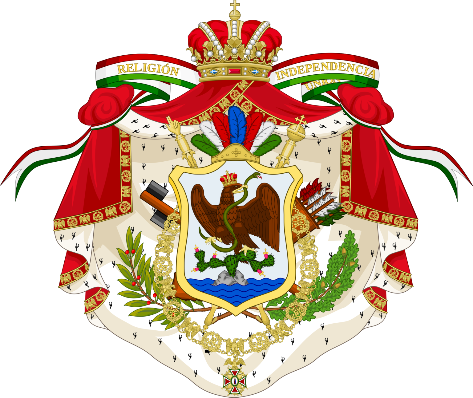 Escudos De Las Banderas De México, Significado, Elementos E Historia ...