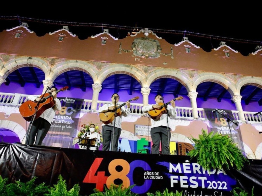 Mérida Fest 2022 Cartelera oficial del festejo por 480 años de la